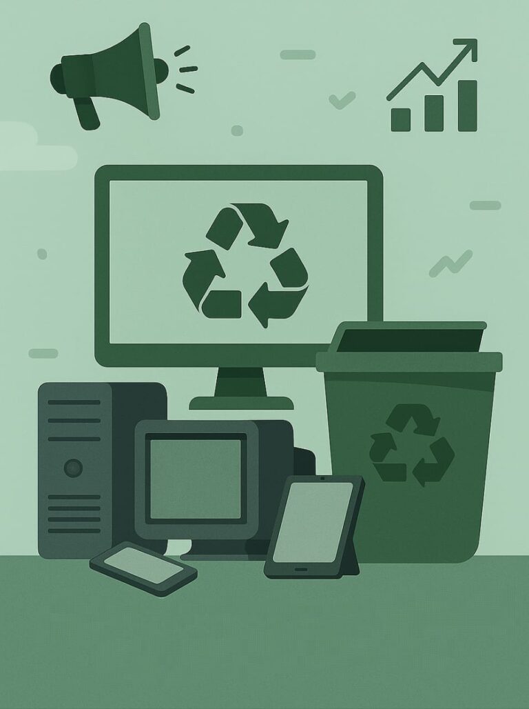 e waste management digital marketing